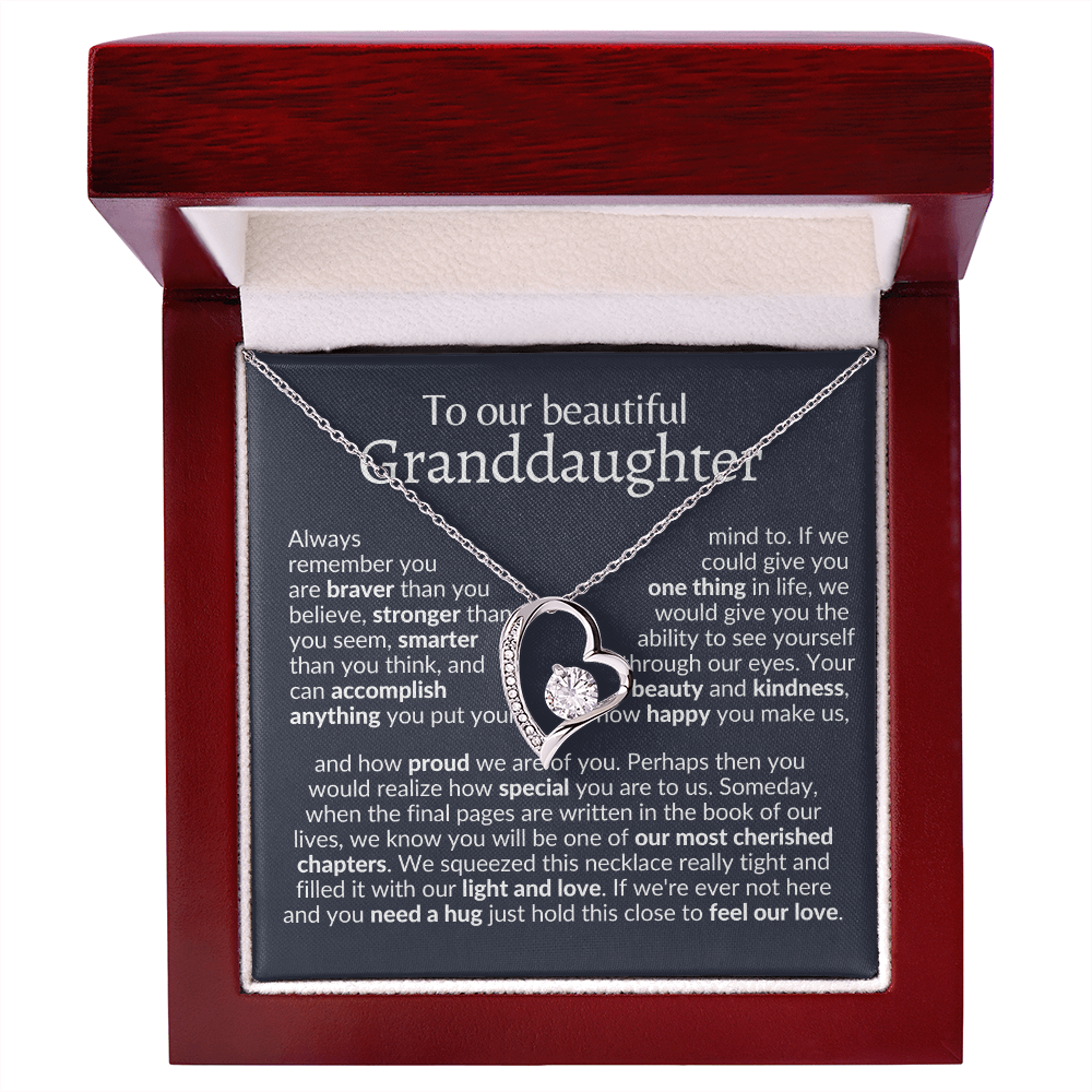 To our granddaughter necklace | gift from grandparents