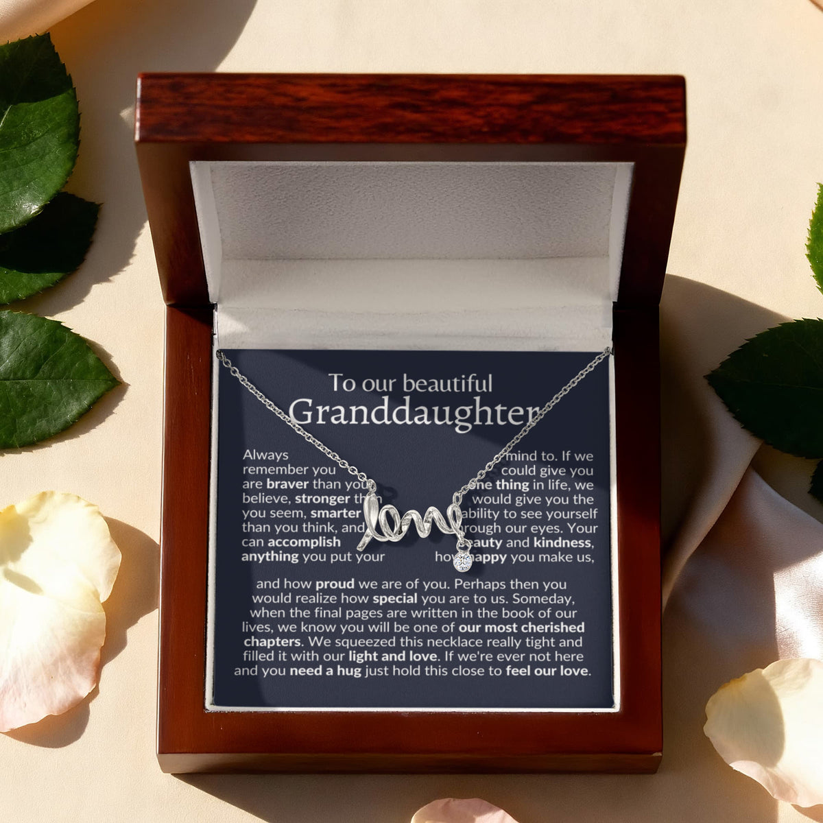 To our granddaughter necklace | gift from grandparents