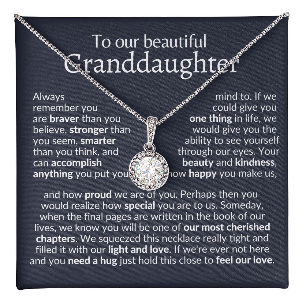 To our granddaughter necklace | gift from grandparents
