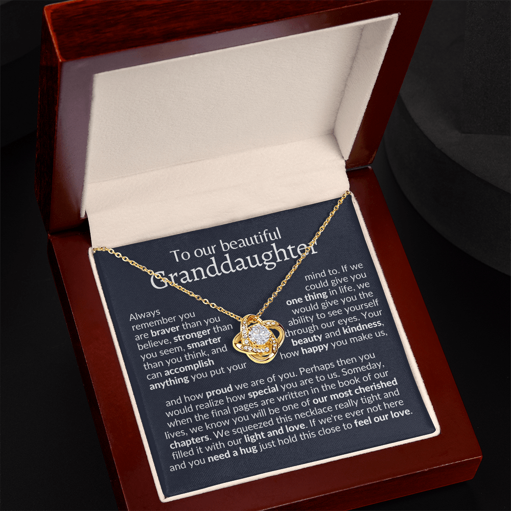 To our granddaughter necklace | gift from grandparents