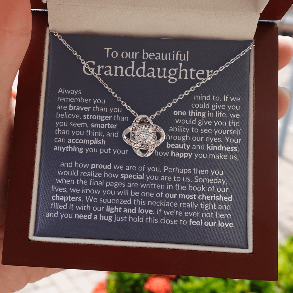 To our granddaughter necklace | gift from grandparents