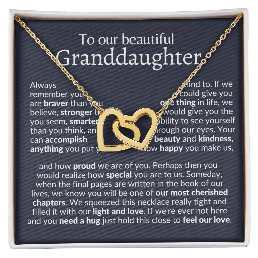 To our granddaughter necklace | gift from grandparents