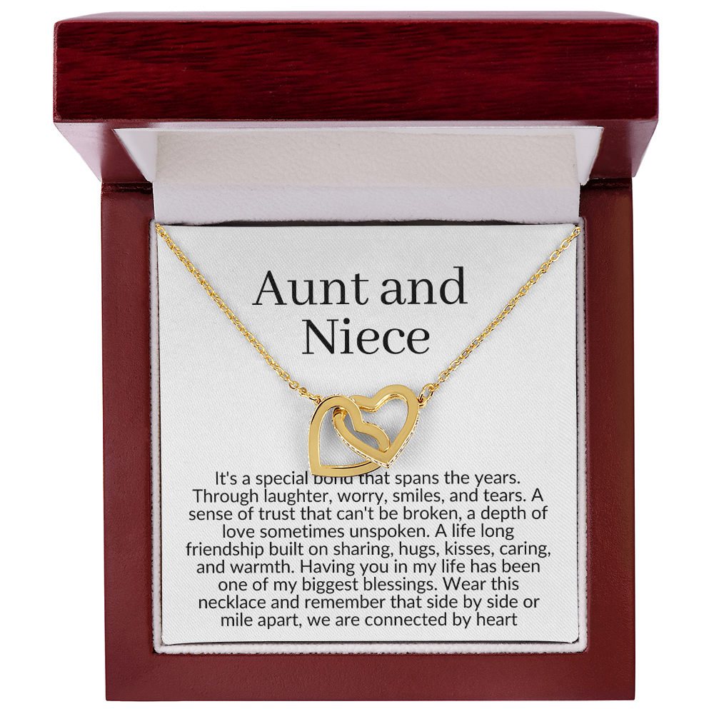 Aunt and Niece Necklace, Niece Or Aunt Gift