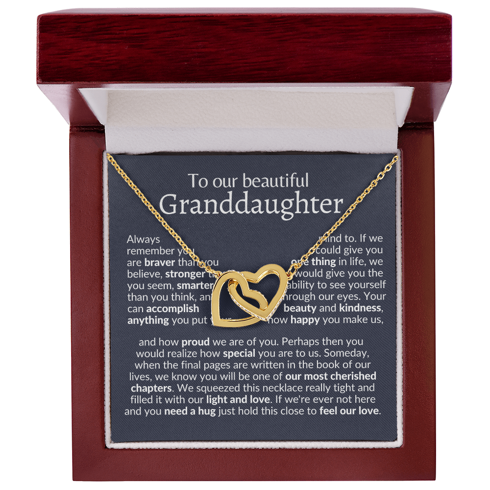 To our granddaughter necklace | gift from grandparents