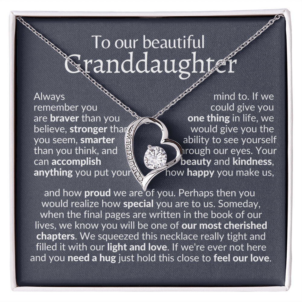 To our granddaughter necklace | gift from grandparents
