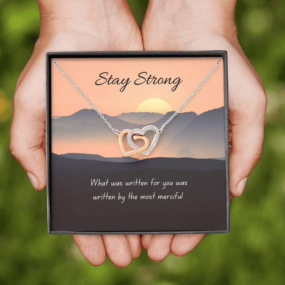 Written for You | Message card necklace gift for Eid Al Fitr, Eid Al Adha, graduations, or thank you
