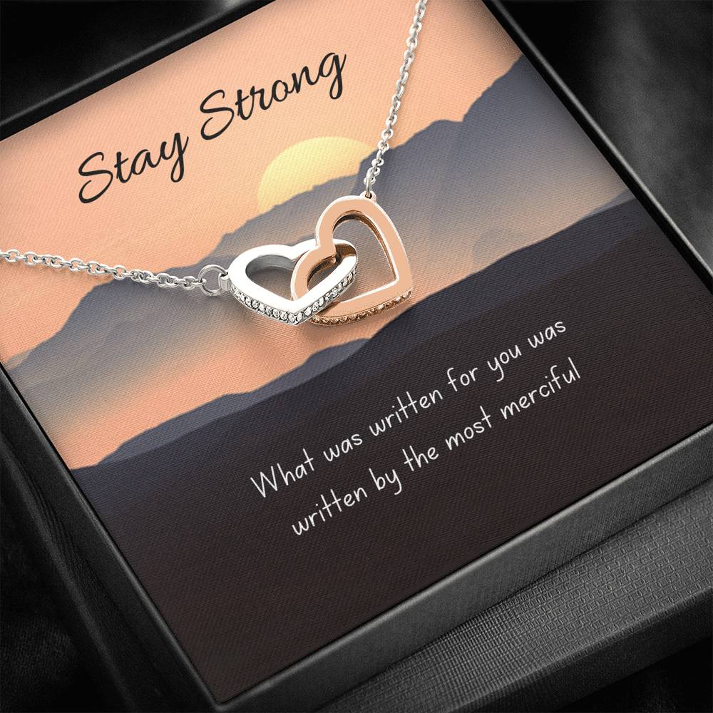 Written for You | Message card necklace gift for Eid Al Fitr, Eid Al Adha, graduations, or thank you