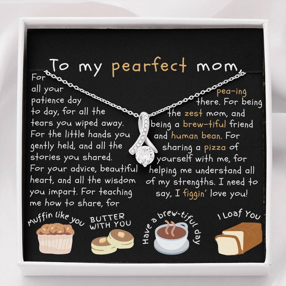 necklace for mom, puns, pun card for mom, necklace gift for mom