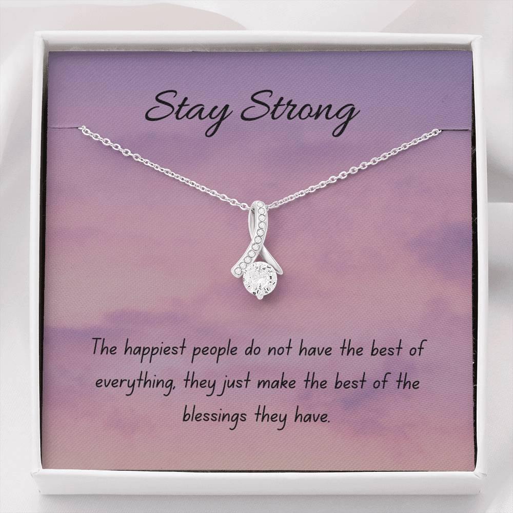 Blessing | Noor necklace for loved one with message