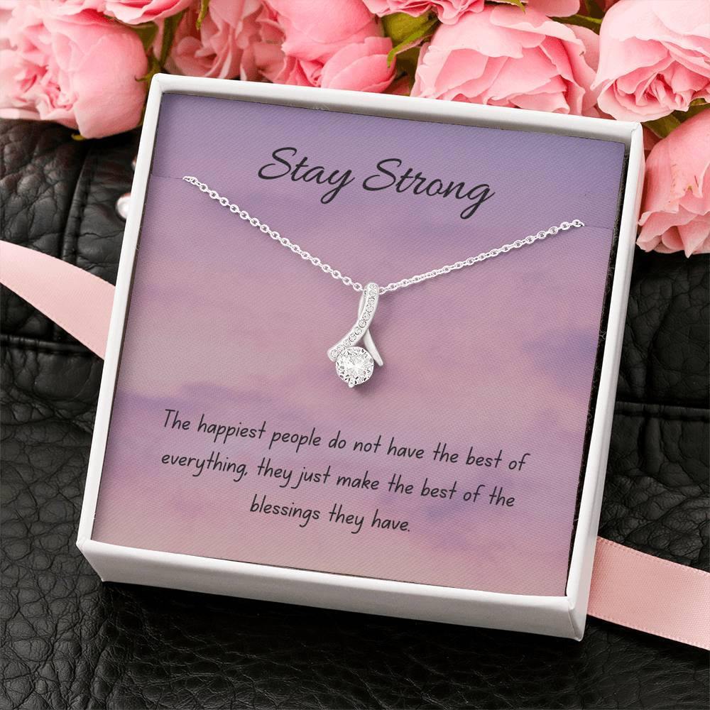 Blessing | Noor necklace for loved one with message