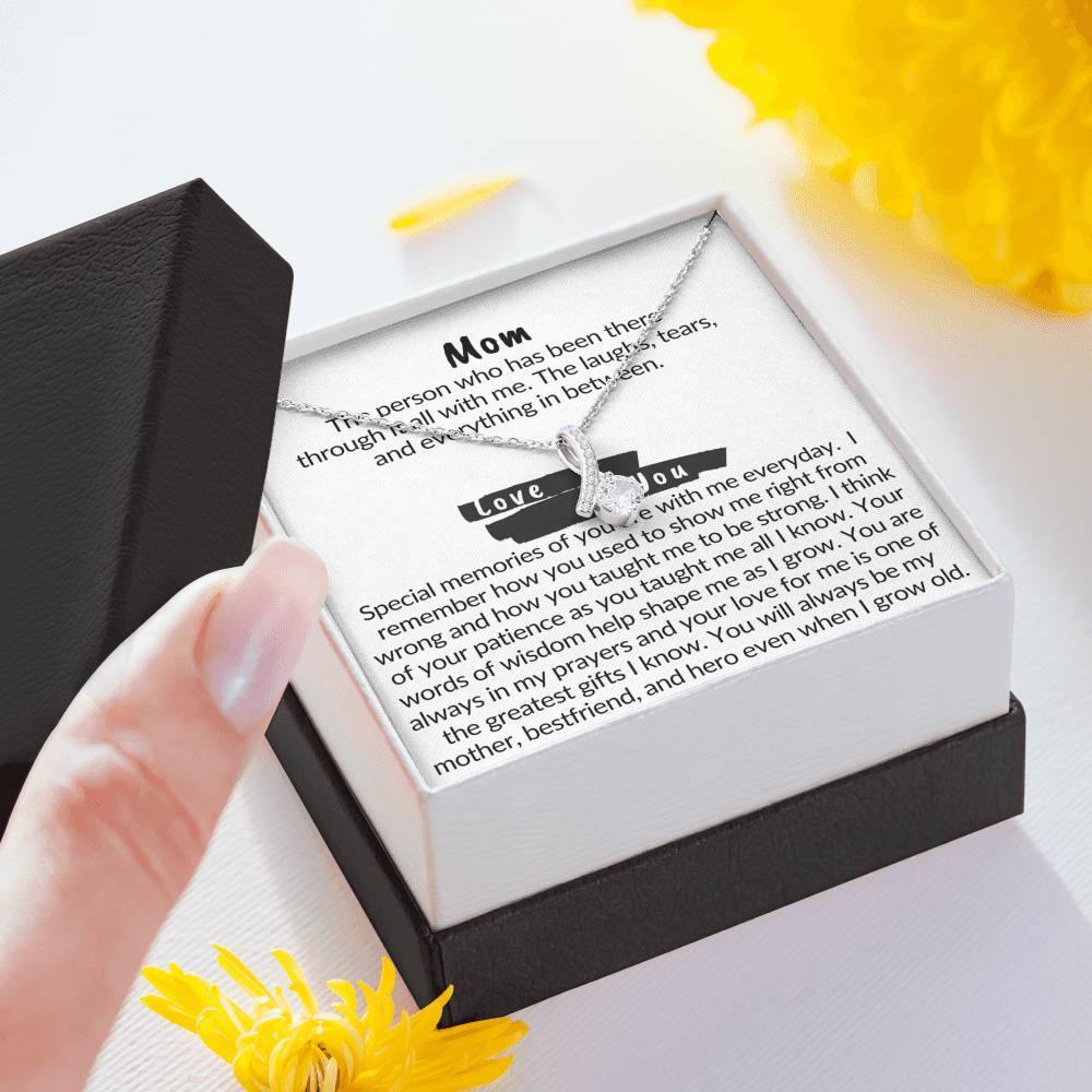 Best gift for Muslim Mom | Necklace gift for mom with muslim quote
