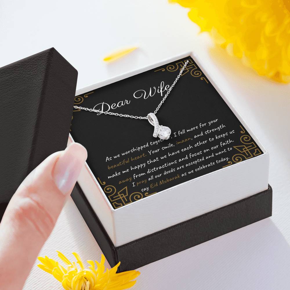 Your Beautiful Heart | Noor necklace gift for Wife on Eid
