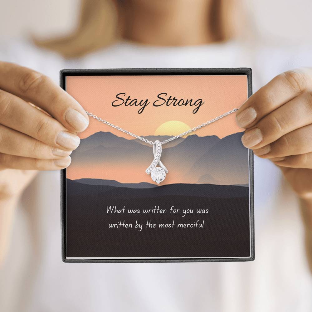 Written For You | Noor necklace for loved one with Letter