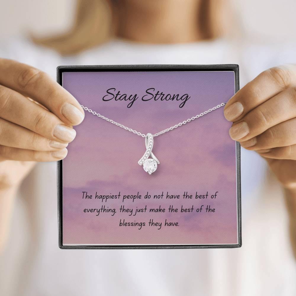 Blessing | Noor necklace for loved one with message