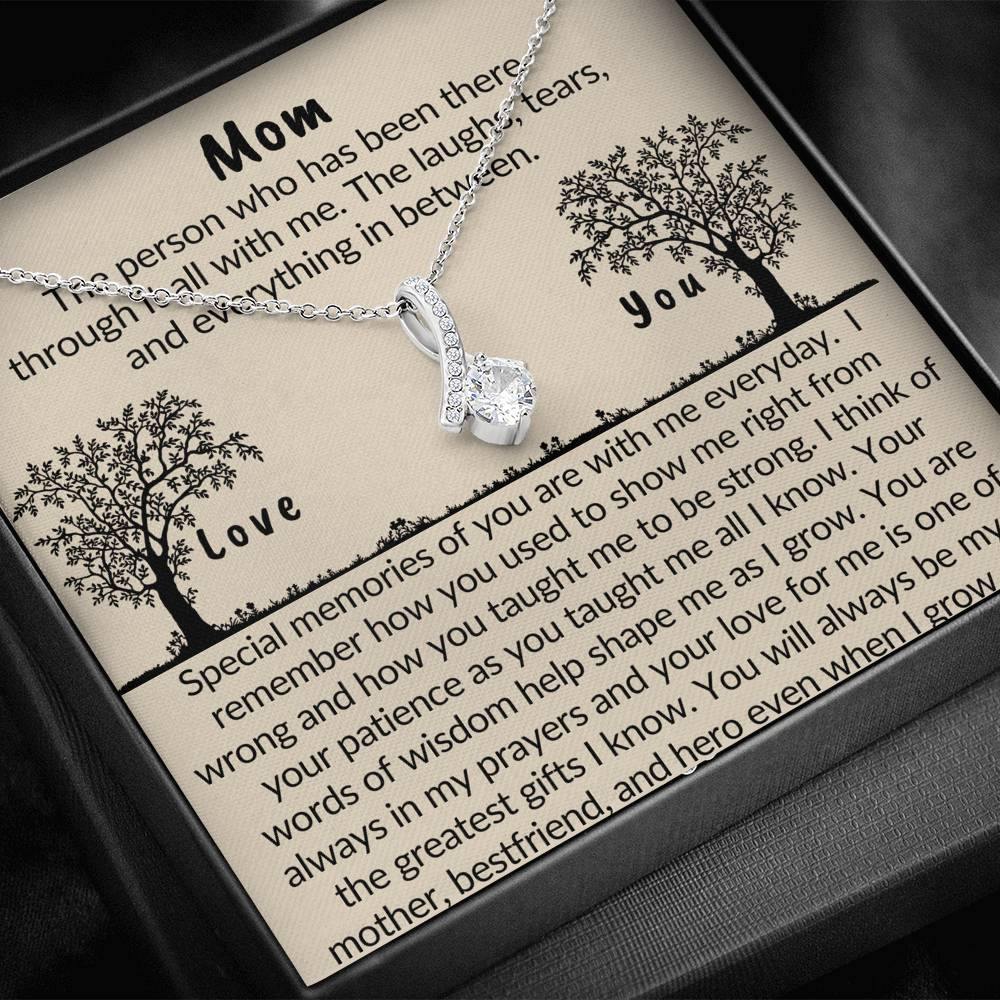 Best gift for Muslim Mom | Necklace gift for mom with muslim quote
