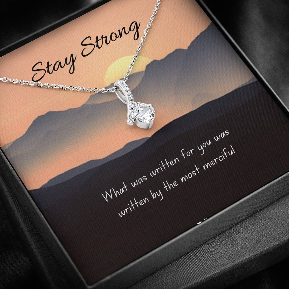 Written For You | Noor necklace for loved one with Letter