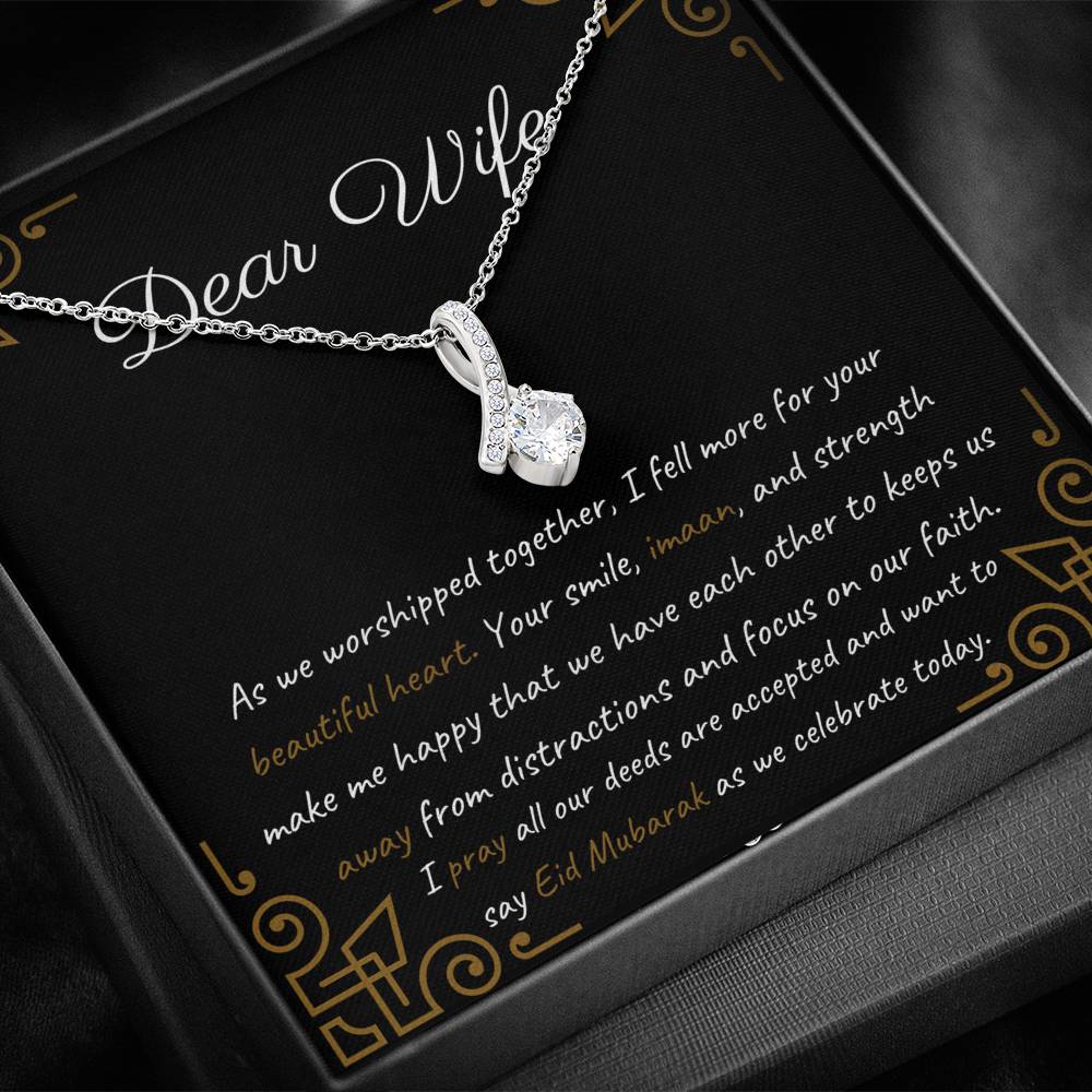 Your Beautiful Heart | Noor necklace gift for Wife on Eid