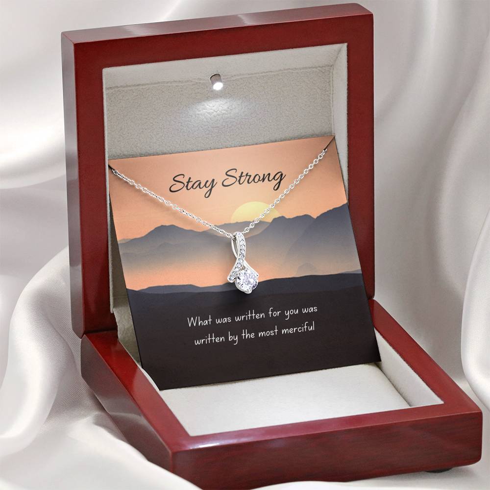Written For You | Noor necklace for loved one with Letter