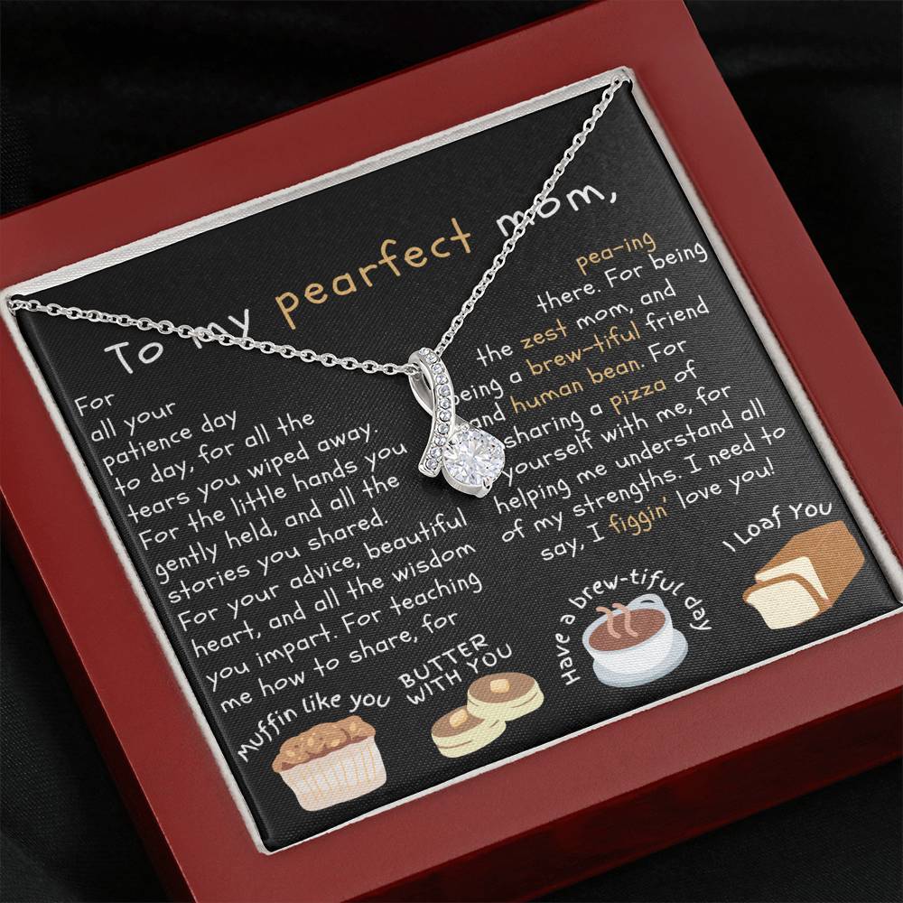 necklace for mom, puns, pun card for mom, necklace gift for mom