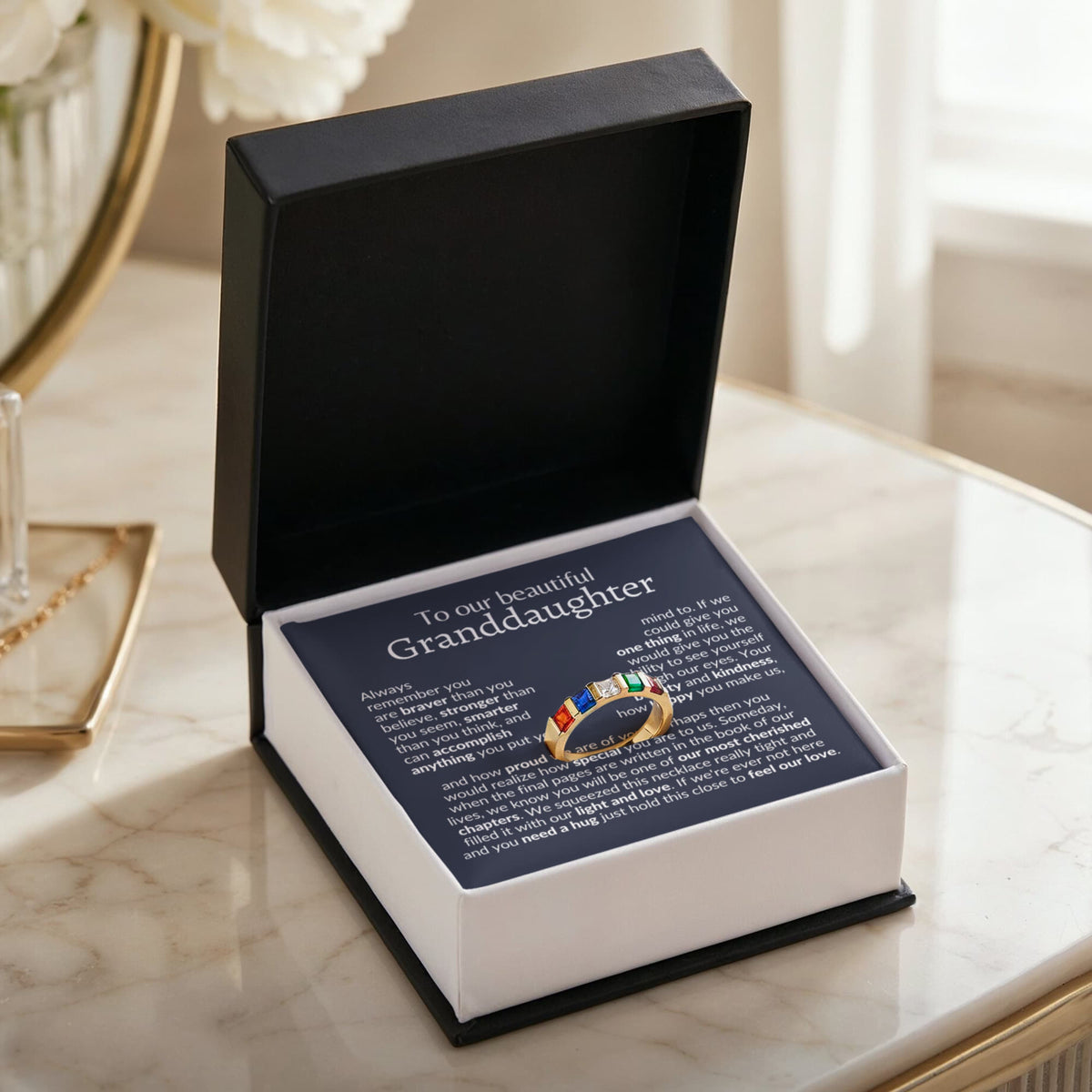 To our granddaughter necklace | gift from grandparents