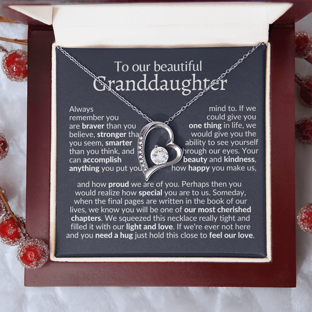 To our granddaughter necklace | gift from grandparents