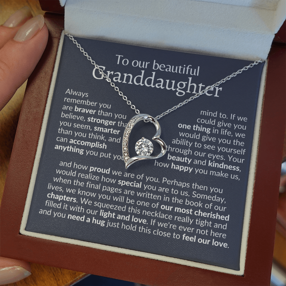 To our granddaughter necklace | gift from grandparents