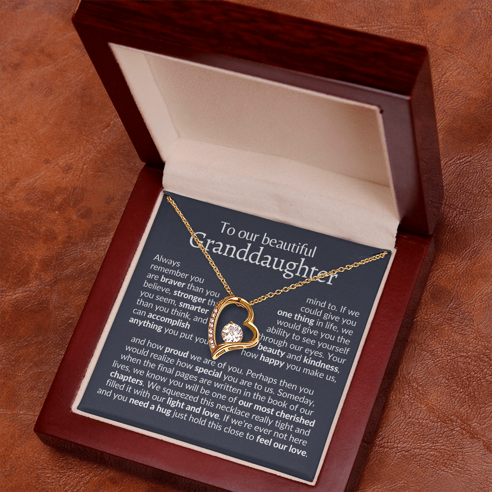 To our granddaughter necklace | gift from grandparents