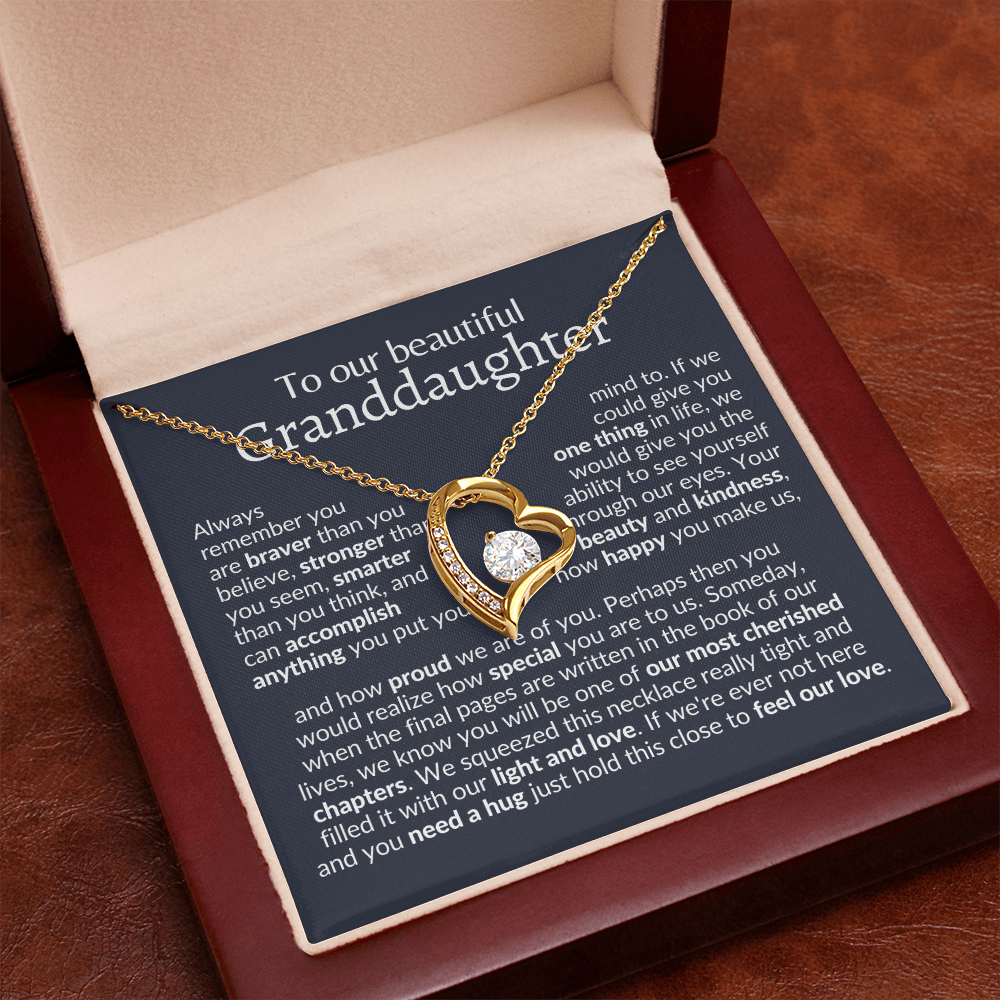 To our granddaughter necklace | gift from grandparents