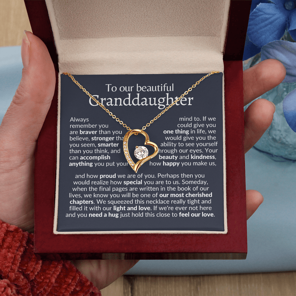 To our granddaughter necklace | gift from grandparents