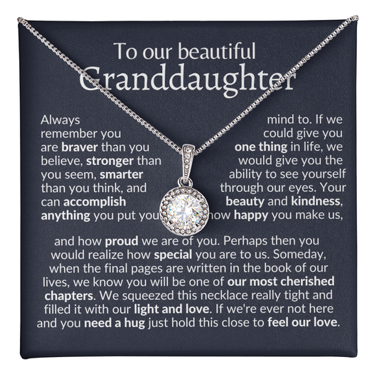 To our granddaughter necklace | gift from grandparents