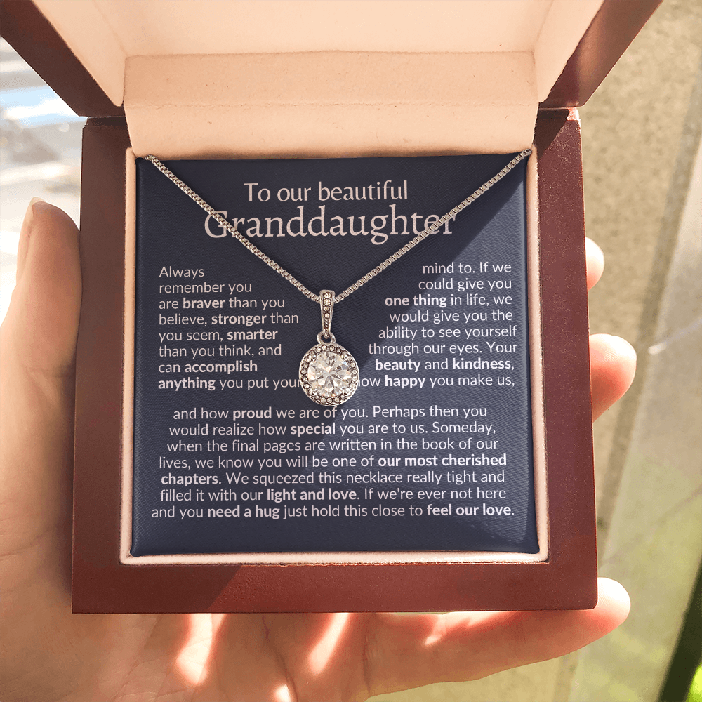 To our granddaughter necklace | gift from grandparents