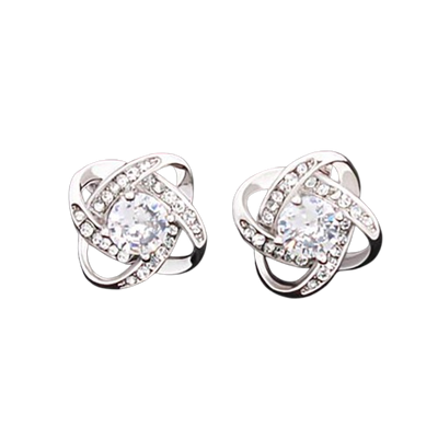 Love Knot Stud Earrings