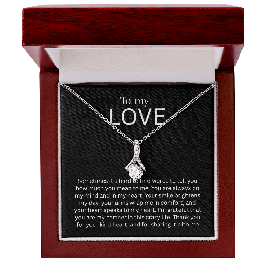 Gift for lover | Significant other necklace