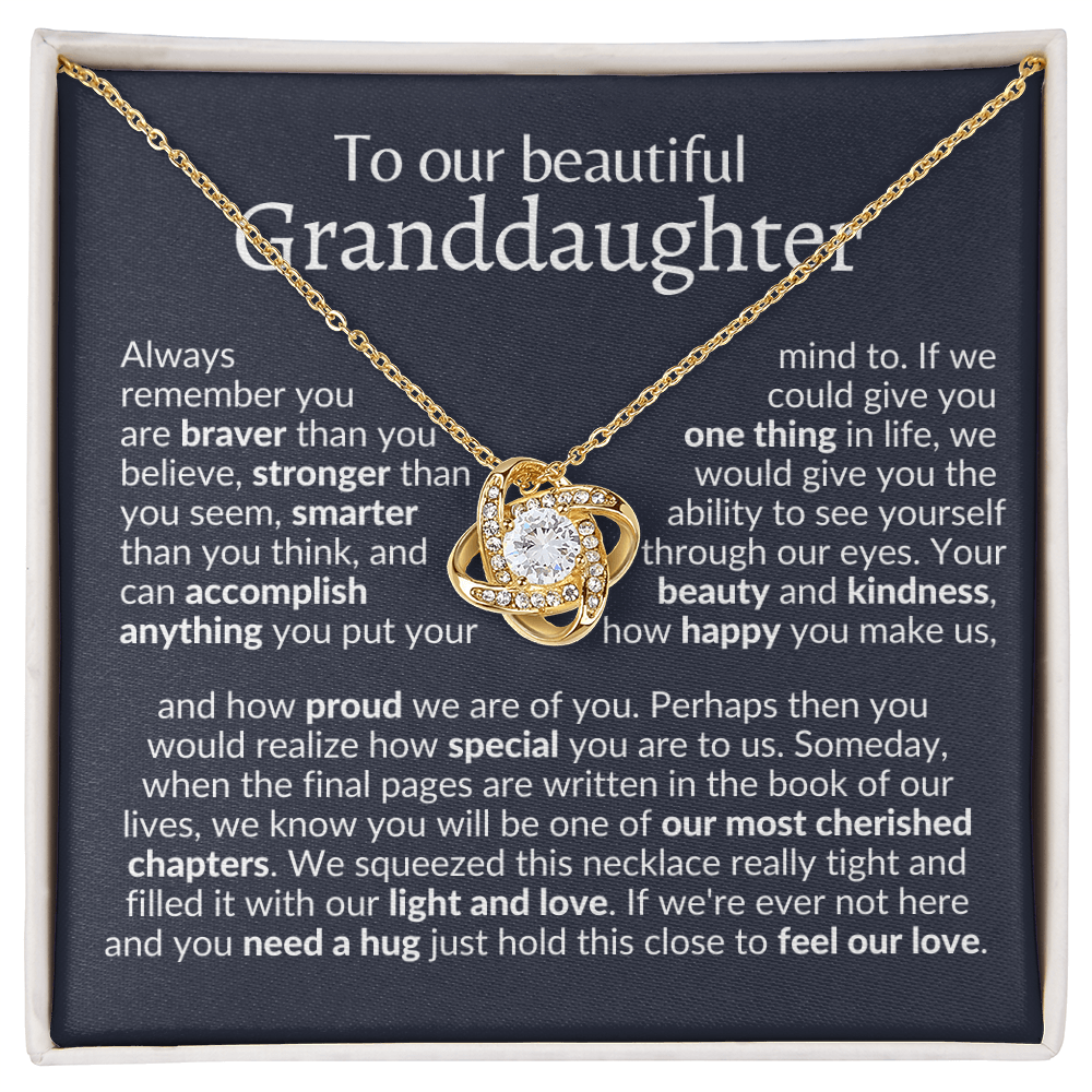 To our granddaughter necklace | gift from grandparents