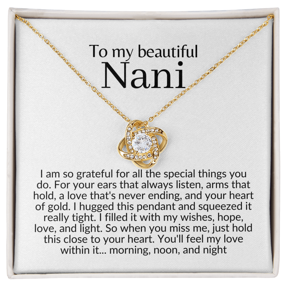 Nani gift | necklace present for nani
