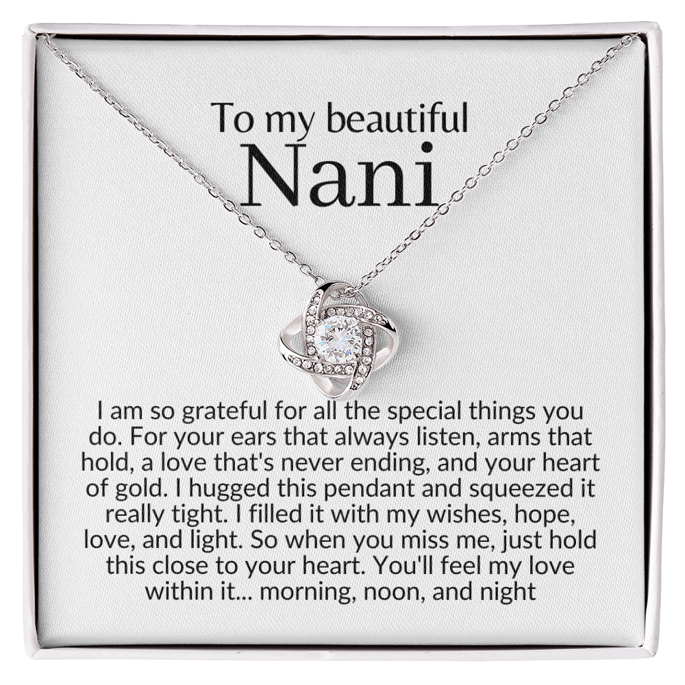 Nani gift | necklace present for nani
