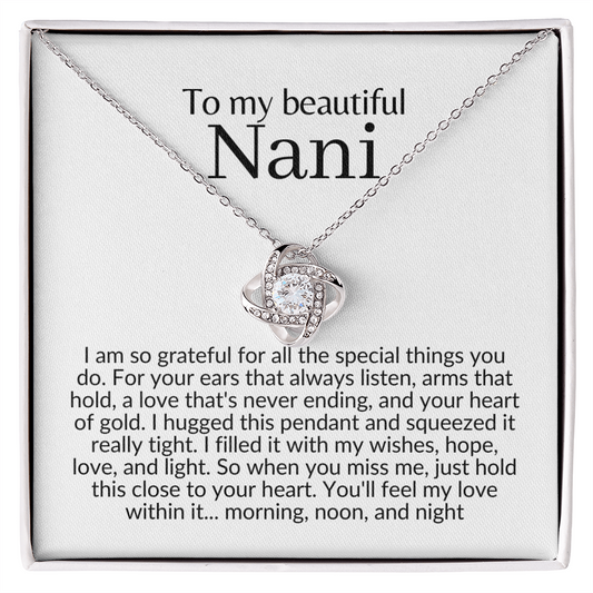 Nani gift | necklace present for nani