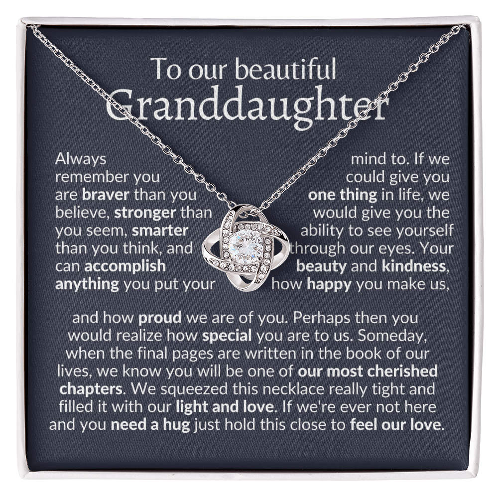 To our granddaughter necklace | gift from grandparents