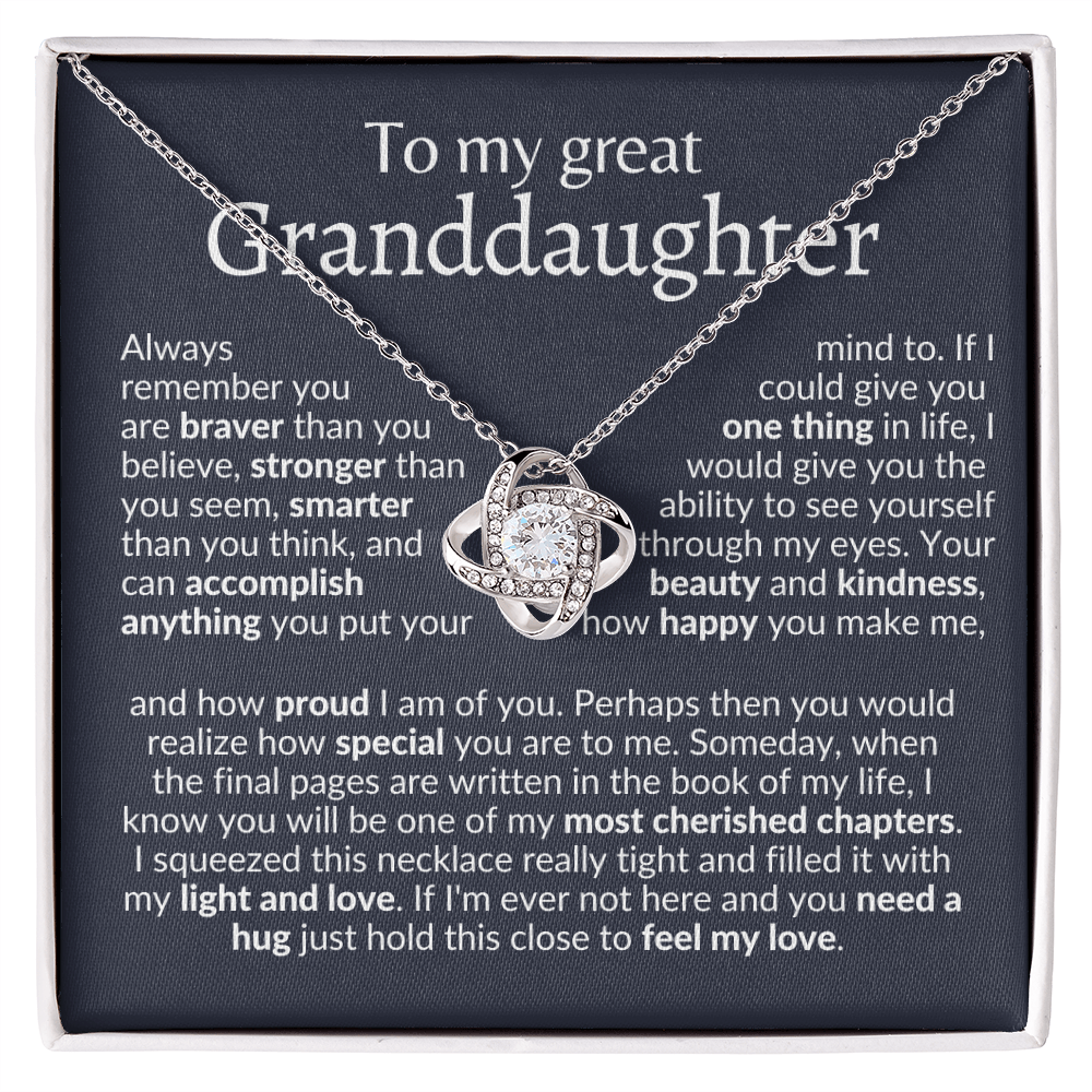 Great granddaughter gift | To my great granddaughter present