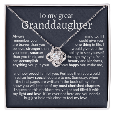 Great granddaughter gift | To my great granddaughter present