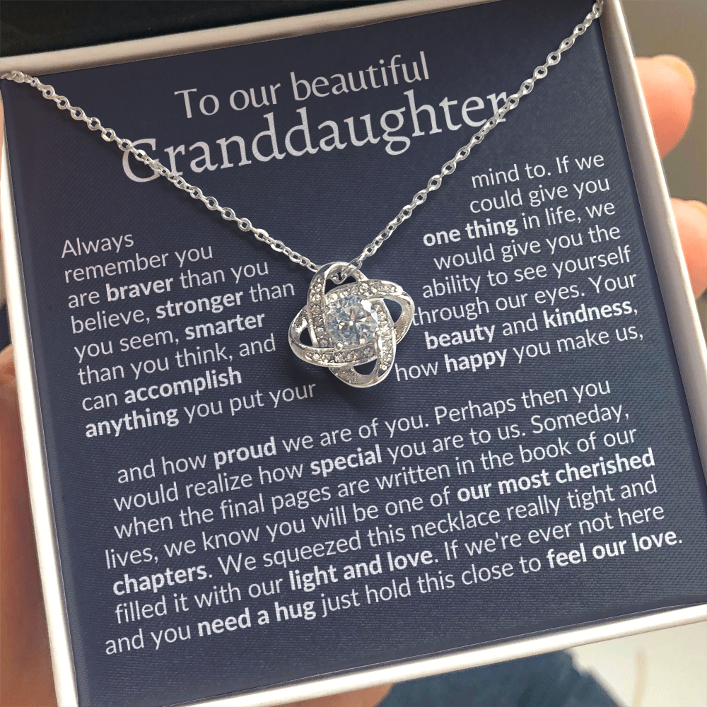 To our granddaughter necklace | gift from grandparents