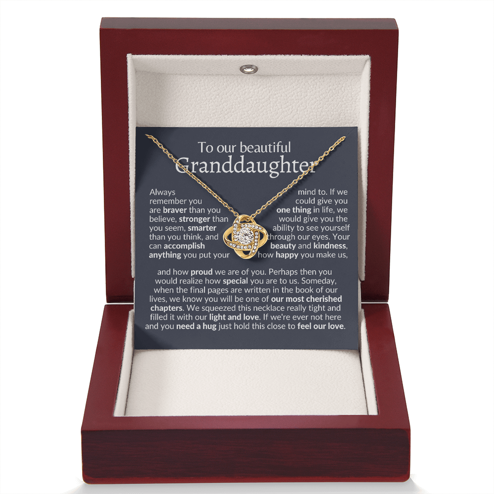 To our granddaughter necklace | gift from grandparents