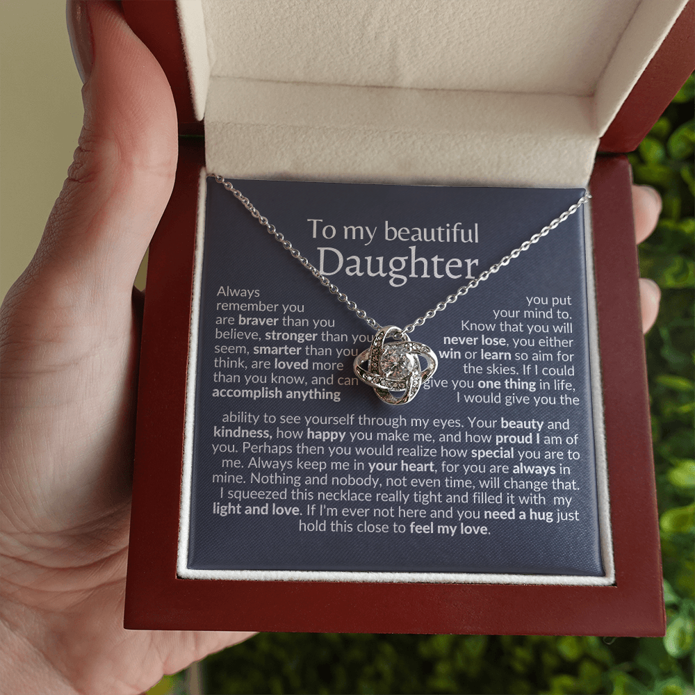 Daughter gift | necklace from mom dad