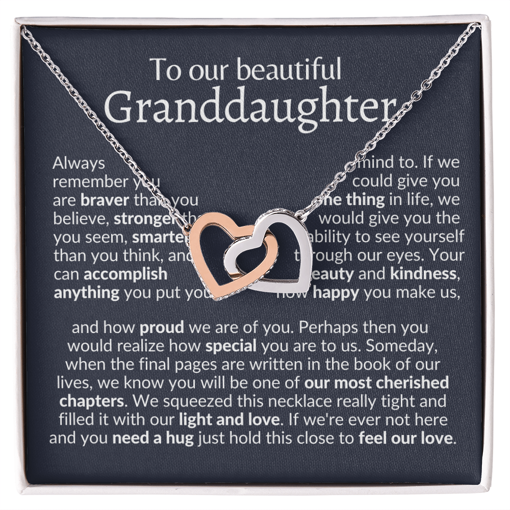 To our granddaughter necklace | gift from grandparents