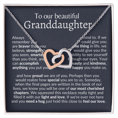 To our granddaughter necklace | gift from grandparents