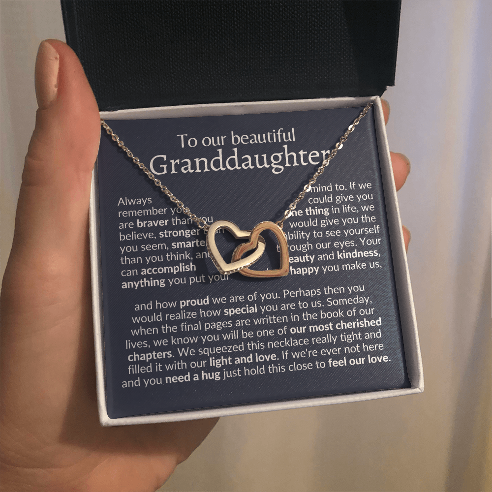 To our granddaughter necklace | gift from grandparents