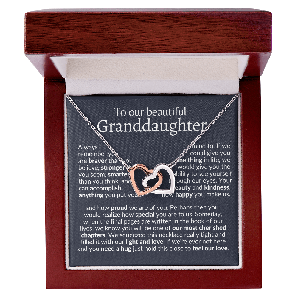To our granddaughter necklace | gift from grandparents