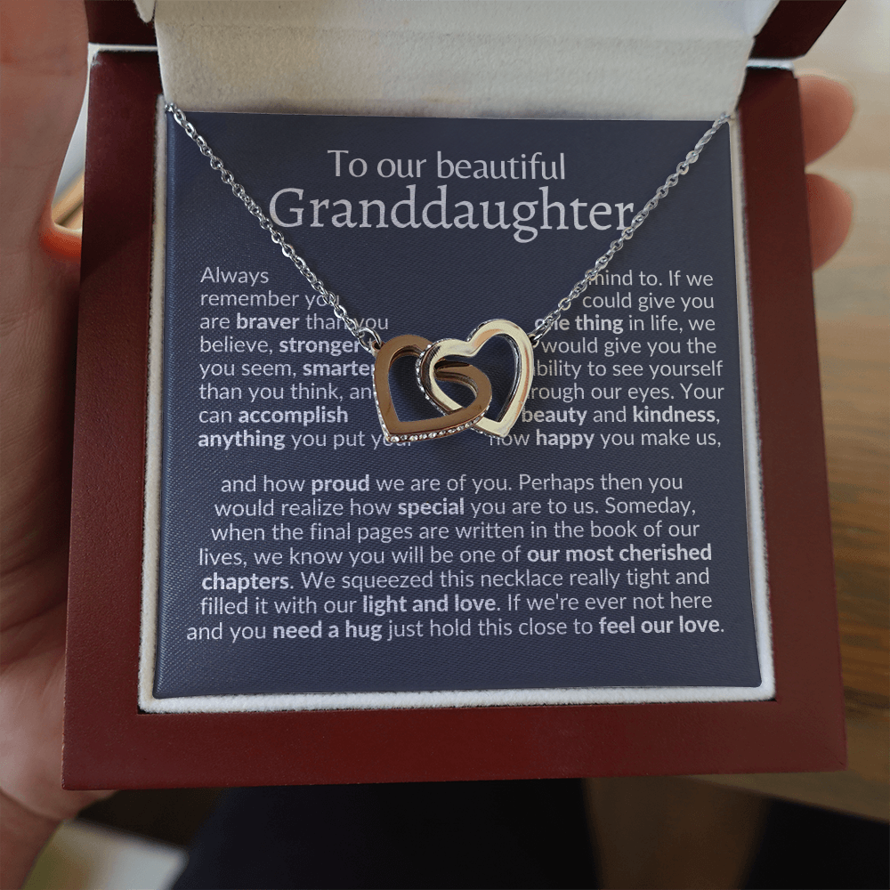To our granddaughter necklace | gift from grandparents