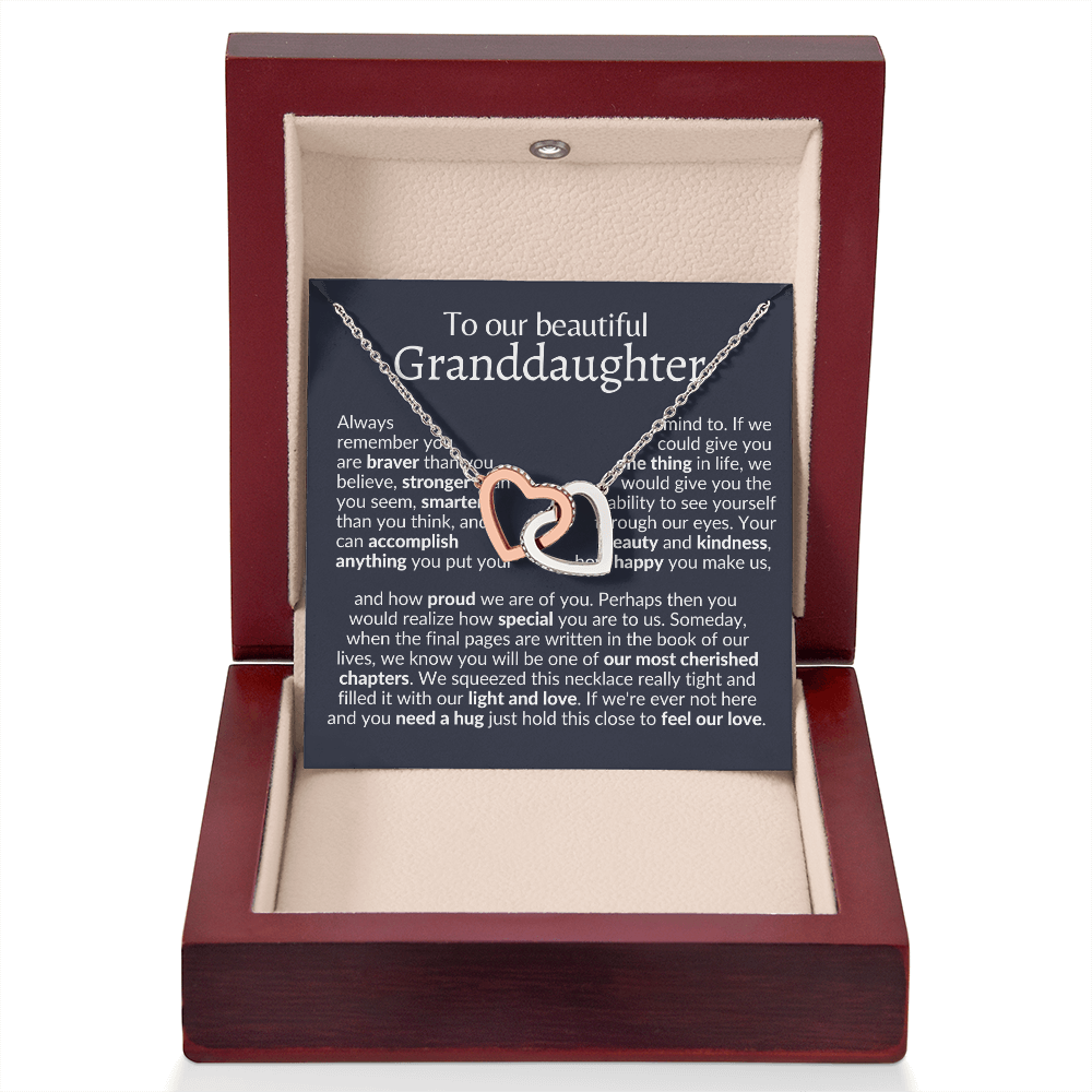 To our granddaughter necklace | gift from grandparents