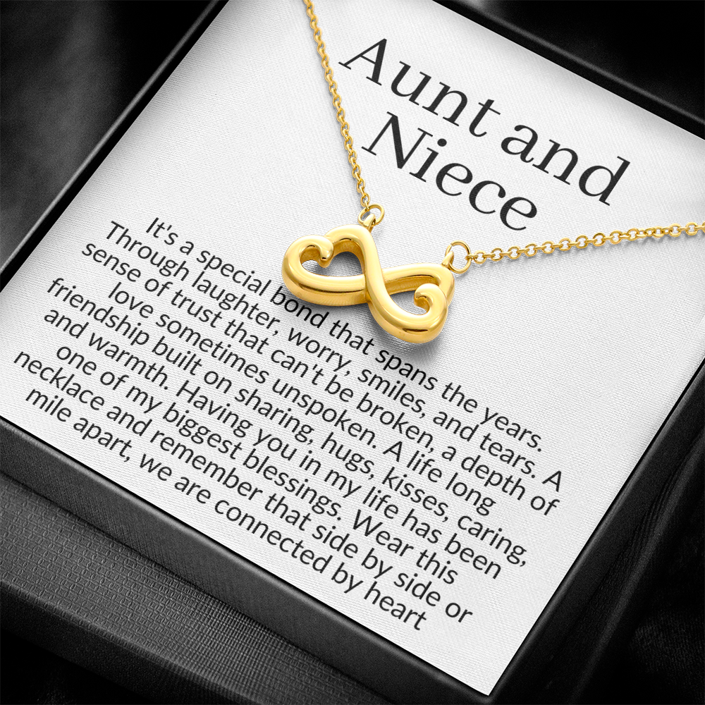 Aunt and Niece Necklace | Niece Or Aunt Gift